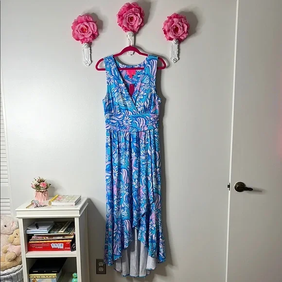Lilly Pulitzer Moana Maxi Dress in Amalfi Blue
Sound The Sirens, Size M, NWT - Picture 2 of 13